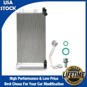 New A/C AC Condenser with Receiver Drier for 2004 2005 2006 2007 2008 Acura TSX - Picture 1 of 11