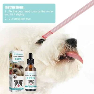 Pet Eye Drops For Conjunctivitis Caused By Allergies Bodies 30ml Foreign T9C1 - Picture 1 of 14