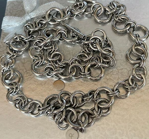 Massives  Orginal Calvin Klein Schmuck Set Collier & Armband Neu - Bild 1 von 4