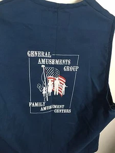 General Amusement Group FAMILY AMUSEMENT CENTERS Vests **NEW** Size 40 - Afbeelding 1 van 4
