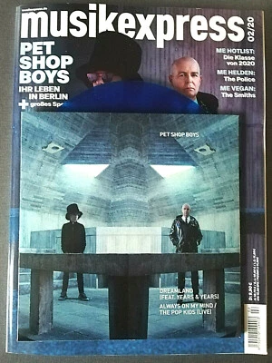 Pet Shop Boys Musikexpress 7" Blue Vinyl Dreamland + Pop Kids AOMM Live Neu - Bild 1 von 4