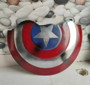 Captain America Schild Metall Requisite Replik, Marvel Captain America Schild Geschenk - Bild 1 von 4