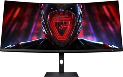 Xiaomi Curved Gaming Monitor 34-inch 180Hz High Reshed Rate 1ms Fast FreeSync - Image 1 of 4