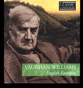 CD & BOOK VAUGHAN WILLIAMS ENGLISH FANTASIA NEW FACTORY SEALED - Picture 1 of 1
