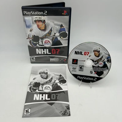 NHL 07 (Sony PlayStation 2 PS2, 2006) Probado y Funciona en Caja con Manual Hockey Foto 1 de 4