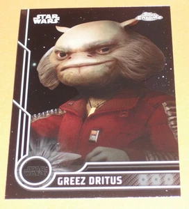 2023 Topps Chrome Star Wars Greez Dritus #29 Base Card - Bild 1 von 2