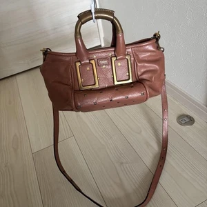 Bolso de hombro Chloe rosa - Imagen 1 de 3