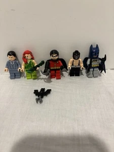 LEGO DC Batman Minifigures Lot of 5 + Accessories Batman, Bane, - Picture 1 of 14