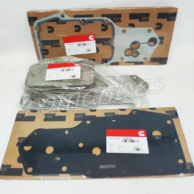 Engine Oil Cooler Core w/ Gaskets For 1989-2002 Dodge Ram 2500 3500 5.9L Diesel Foto 1 de 4