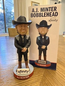 AJ Minter “Cowboy” Bobblehead Atlanta Braves SGA 9/26/23 NIB Free Shipping - Picture 1 of 1