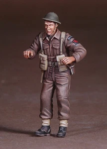 DEF.MODEL, DO35027, WWII British bren gun carrier crew (1 FIGURE ), 1:35 - Picture 1 of 1