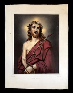 litografia 1800 ECCE HOMO  dip. a mano - Bild 1 von 1