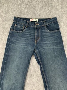 Levi's 505 Jeans Youth Size 16 Reg (28x28) Regular Fit Straight Leg Faded Denim - Picture 1 of 12