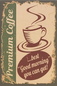 Nueva Tarjeta Imagen Serie RED 2023 4"x6" B3008 Premium Café Buenos Días - Imagen 1 de 5