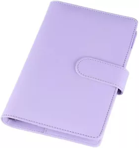 Antner A6 Pu Leather Notebook Binder Refillable 6 Ring Binder For A6 Filler Page - Picture 1 of 7
