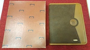 PORTABLOCCO UFFICIO NOTES BOOK MARRONE BROWN MUNARI - Picture 1 of 2