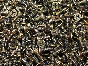 Schrauben 2x6/2,5x10/3x12 mm Zierschrauben Menkkopf Minischrauben, F-226 - Bild 1 von 5