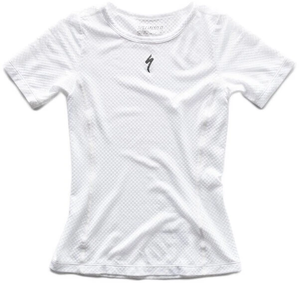 Capa base especializada de malla reciclada SS MDM para mujer - blanca - nueva Foto 1 de 1