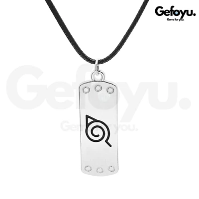 Naruto Kette - Kunai Shuriken Nukenin Halskette - Sasuke Itachi - Anime Geschenk - Bild 1 von 3