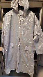 Impermeable translucide pvc, vinyl, plastique raincoat MADE IN FRANCE vintage