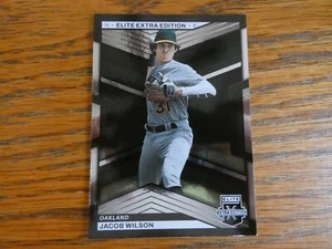 2023 Panini Elite Extra Edition - Jacob Wilson #11 (RC) Oakland As - Picture 1 of 4