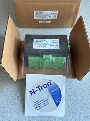 NUEVO N-Tron Modelo 509FX-ST Interruptor Ethernet Serie 500 10-30 VDC 0.5 Amp 8 Puertos Foto 1 de 4