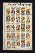 1949 TOPPS TEST STAMPS X-RAY ROUND UP 25 PIRATES BAUR’S AUNT HANNAHS BREAD PROMO