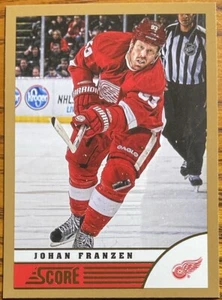 2013-14 Score Gold Johan Franzen #167 Detroit Red Wings - Picture 1 of 3