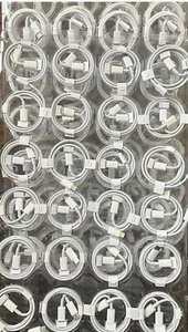 25X Typ C auf Typ C Ring Kabel * Großhandel Bulk Restposten * für Samsung - Bild 1 von 1