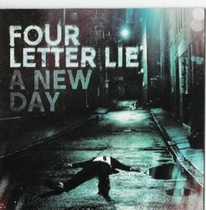 Four Letter Lie "A New Day" Used Audio CD - Picture 1 of 6
