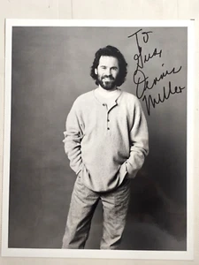 Dennis Miller Ins Signed Autographed B/W 8x10 SNL-TV HOST-COMEDIAN - Picture 1 of 1
