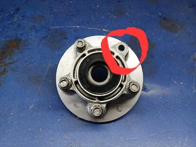 2005 Suzuki SV650S Rear Wheel Rim Sprocket Carrier Hub Drum 64611-19F00 OEM - Image 1 of 3