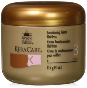 AVLON KERACARE Conditioning Creme Hairdress 4 oz - Picture 1 of 3