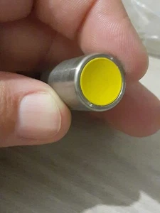 TELEFONO pubblico a gettoni monete GM pulsante Bottone Monete ricambio sip - Foto 1 di 10