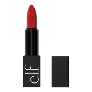 e.l.f. Lápiz labial satinado O Face, ricamente pigmentado, lápiz labial cremoso, sin remordimientos - Imagen 1 de 7