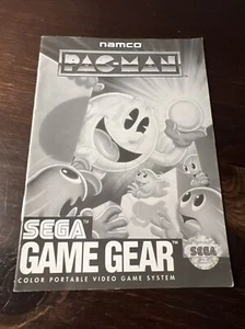 Pac-Man Sega Game Gear Instruction Manual Only - Picture 1 of 4