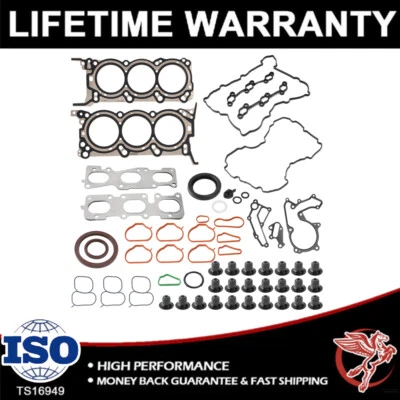 Juego de juntas de culata para Kia Sorento Sedona 2013-2020 Hyundai Santa Fe Azera 3,3 L V6 Foto 1 de 4