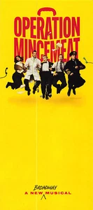 Operation Mincemeat Die Musicalkomödie Werbeflyer Broadway New York 2025 WWII - Bild 1 von 2