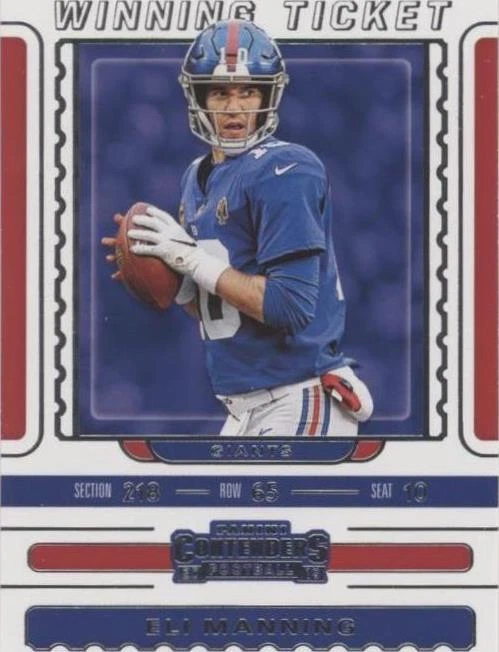 2019 Panini Contenders Eli Manning #WT-6