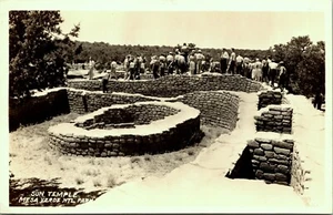 RPPC Templo del Sol Mesa Verde Parque Nacional Postal con foto real EKC - Imagen 1 de 2