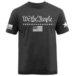 We The People US Flag American Pride Constitution Patriotic T-Shirt - Bild 1 von 16