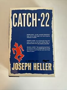 Catch-22 by Joseph Heller, 1961 1st Edition/18th Printing HC Dust Jacket VG Cond - Picture 1 of 11