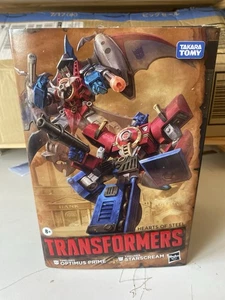 Transformers - Timelines/Hearts of Steel OPTIMUS PRIME STARSCREAM -missing parts - Picture 1 of 5