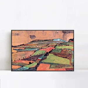 Framed Canvas Giclee Print Art Series 20 by Egon Schiele Home Office Decorations - Picture 1 of 23