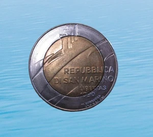 SAN MARINO 500 LIRE 1990 UNC KM 256 #6764# - Picture 1 of 2