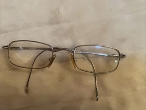 Marc Ecko Hindsight Silver All Metal Eyeglasses Frames 49-22 145 Rino Metal Leg - Picture 1 of 9