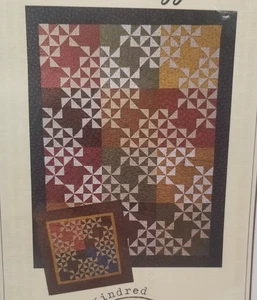 Pinwheel Puzzle Quilt Pattern by Yellow Creek Quilt Designs - Picture 1 of 3