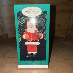 Hallmark Andenken Ornament 1996 Santa Andenken der Mitgliedschaft Collector's Club - Bild 1 von 3