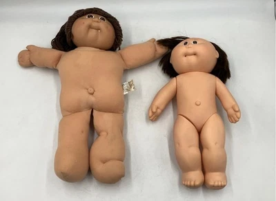 Lote de 2 juguetes de peluche para niños Cabbage Patch Foto 1 de 4