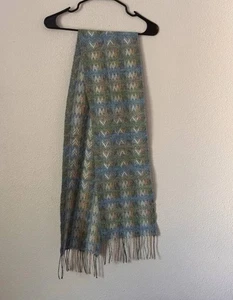 Vintage Victoire Mathieu Paris Wollmischung Schal - Bild 1 von 4